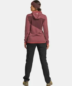 Outlet ORTOVOX FLEECE GRID HOODY W icewaterfall