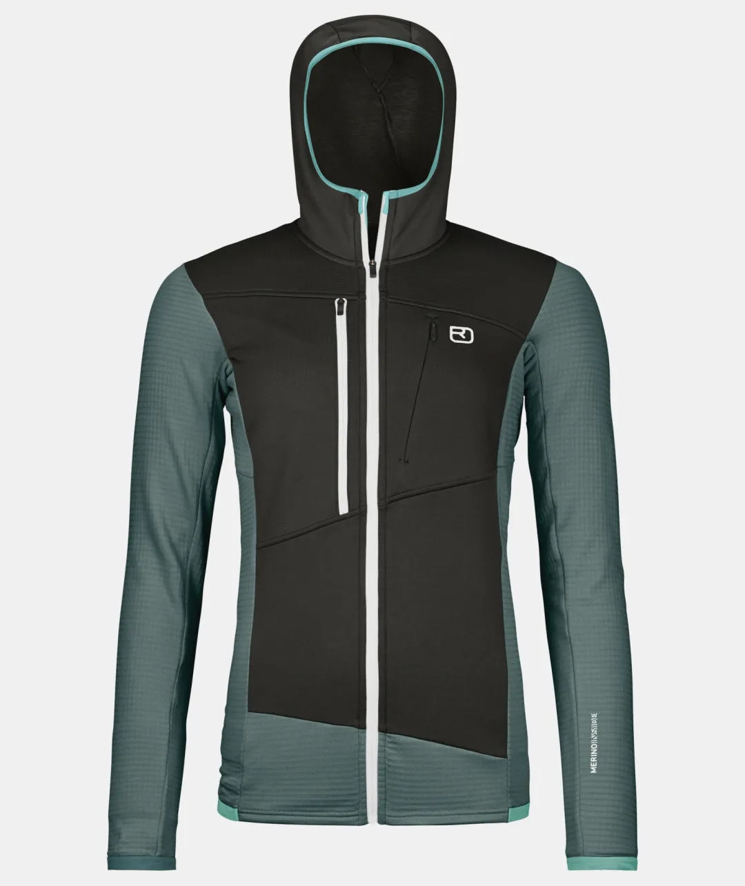 Cheap ORTOVOX FLEECE GRID HOODY W darkarcticgrey
