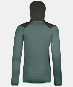 Cheap ORTOVOX FLEECE GRID HOODY W darkarcticgrey