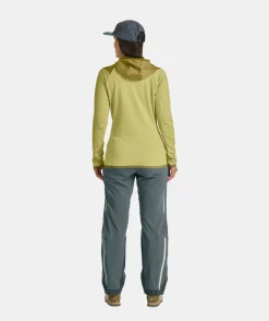 Best ORTOVOX FLEECE GRID HOODY W deepocean