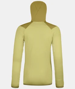 Shop ORTOVOX FLEECE GRID HOODY W wabisabi