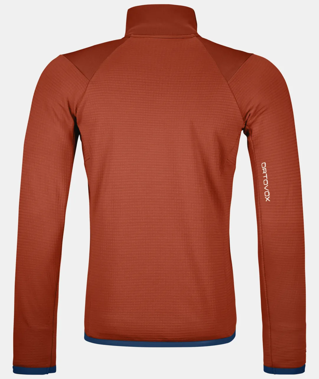 Online ORTOVOX FLEECE GRID JACKET M clayorange