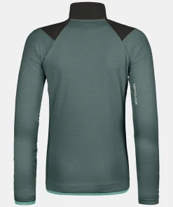 Hot ORTOVOX FLEECE GRID JACKET W darkarcticgrey