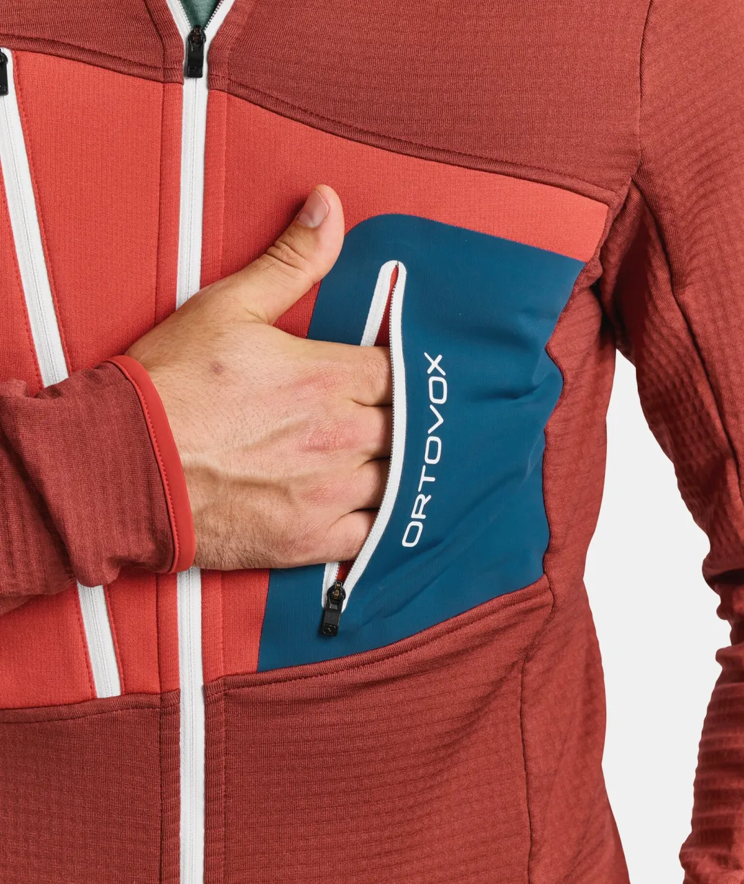 Cheap ORTOVOX FLEECE GRID JACKET M slyfox