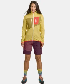 Best Sale ORTOVOX FLEECE GRID JACKET W wabisabi