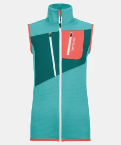 Best ORTOVOX FLEECE GRID VEST W icewaterfall