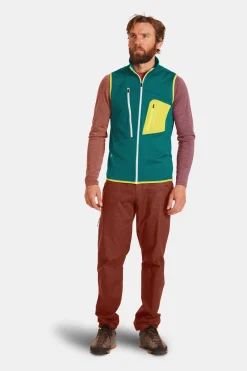 Store ORTOVOX FLEECE GRID VEST M slyfox