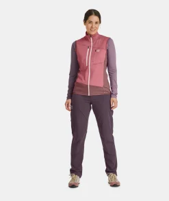Shop ORTOVOX FLEECE GRID VEST W deepocean