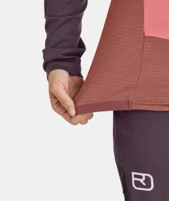 Shop ORTOVOX FLEECE GRID VEST W deepocean