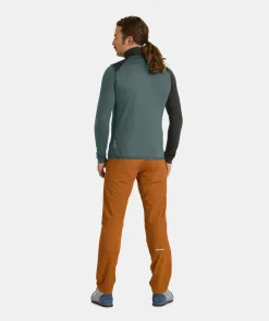 Cheap ORTOVOX FLEECE GRID VEST M mountainblue