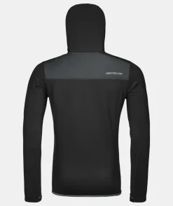Clearance ORTOVOX FLEECE HOODY M blackraven