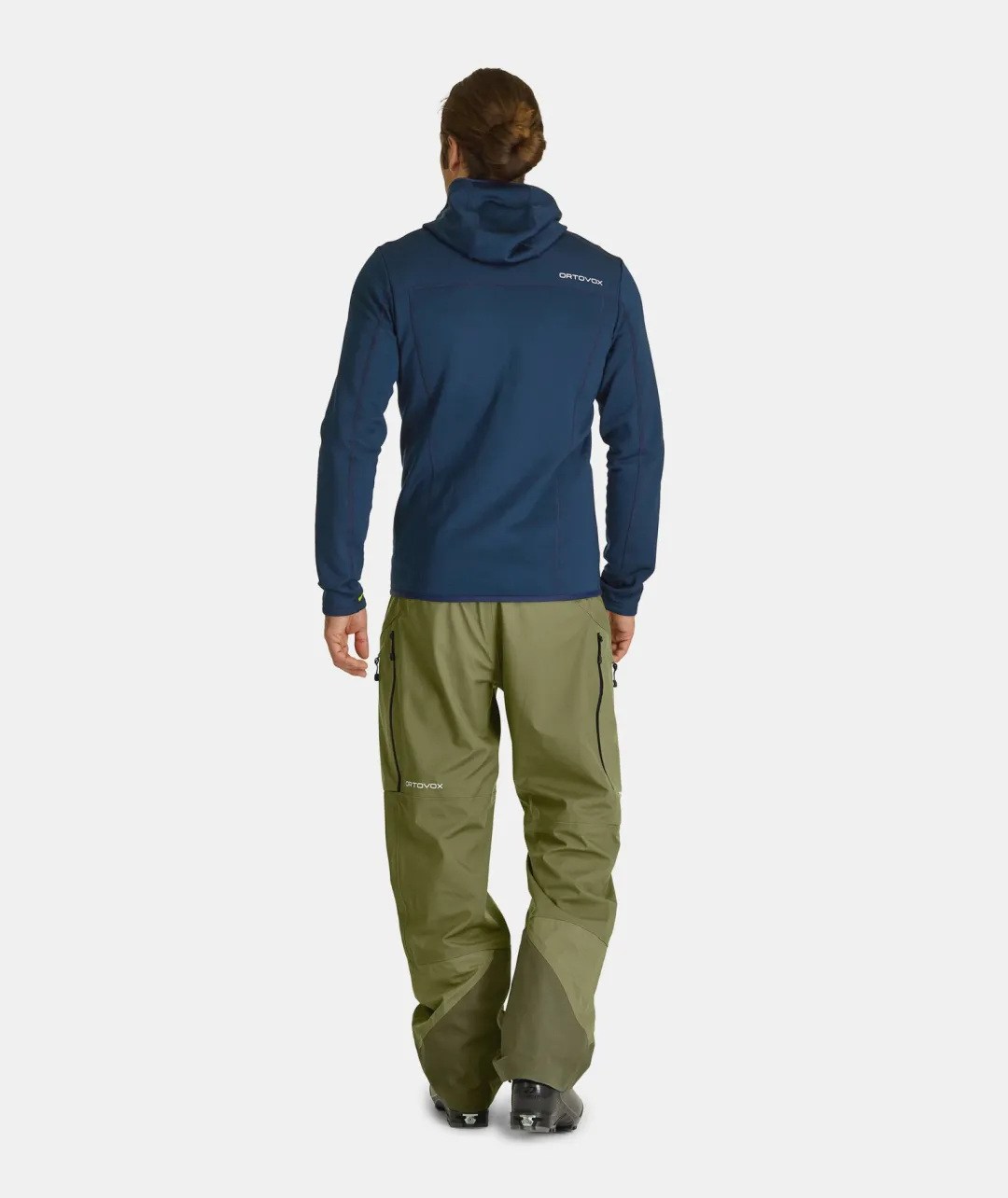 Clearance ORTOVOX FLEECE HOODY M blackraven
