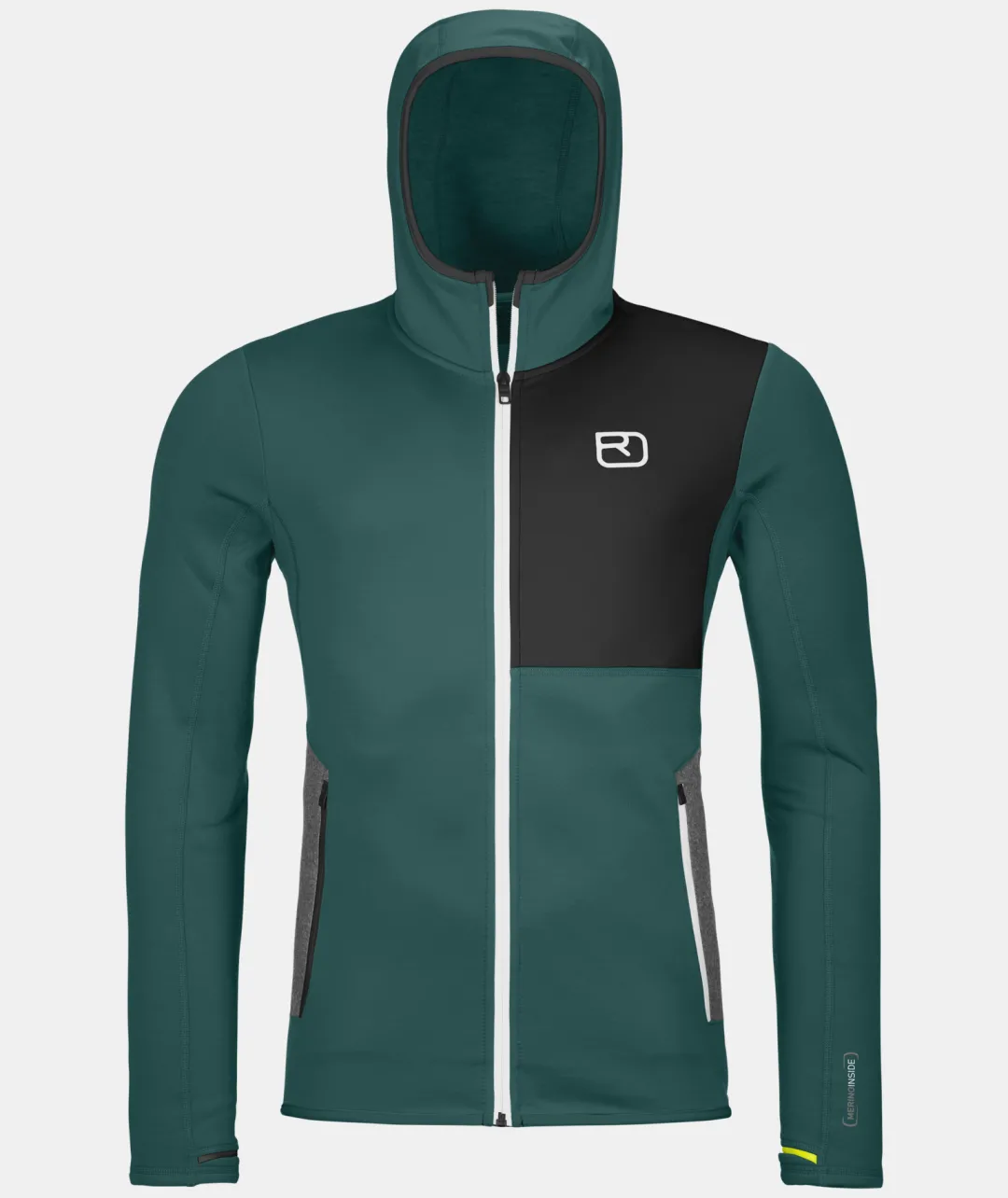 Outlet ORTOVOX FLEECE HOODY M darkpacific