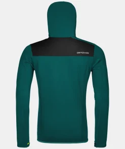 Outlet ORTOVOX FLEECE HOODY M darkpacific