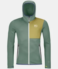 Clearance ORTOVOX FLEECE HOODY M arcticgrey