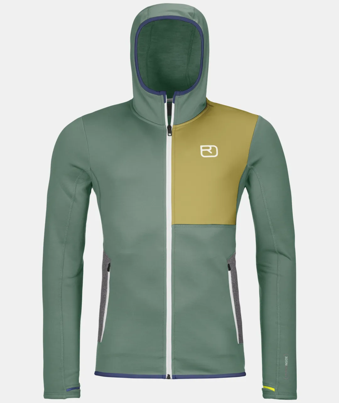 Clearance ORTOVOX FLEECE HOODY M arcticgrey