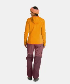 Best ORTOVOX FLEECE HOODY W autumnleaves