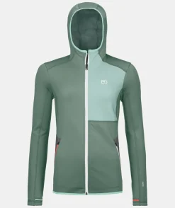 Online ORTOVOX FLEECE HOODY W arcticgrey