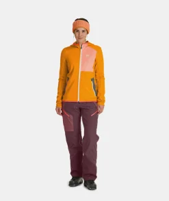 Fashion ORTOVOX FLEECE HOODY W blackraven