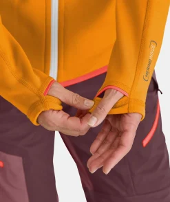 Best ORTOVOX FLEECE HOODY W whitechalk