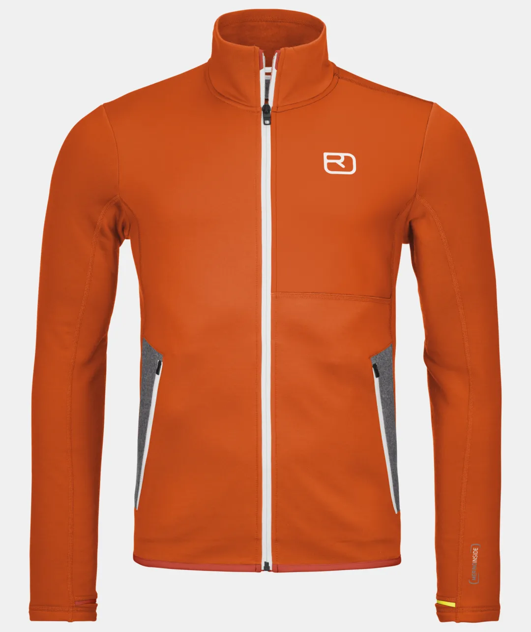 Hot ORTOVOX FLEECE JACKET M hotorange