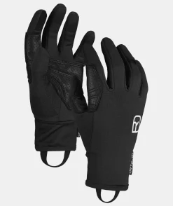 Clearance ORTOVOX FLEECE LIGHT GLOVE M blackraven