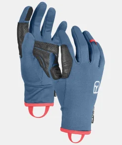 Sale ORTOVOX FLEECE LIGHT GLOVE W mountainblue