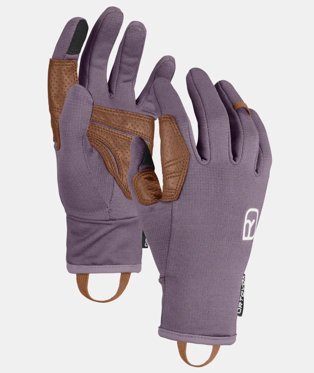 Fashion ORTOVOX FLEECE LIGHT GLOVE W wildberry
