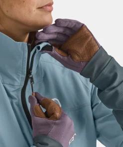 Fashion ORTOVOX FLEECE LIGHT GLOVE W wildberry