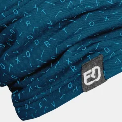 Hot ORTOVOX FLEECE LIGHT GRID NECKWARMER petrolblue