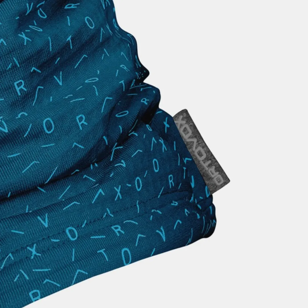 Hot ORTOVOX FLEECE LIGHT GRID NECKWARMER petrolblue