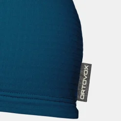Clearance ORTOVOX FLEECE LIGHT GRID BEANIE petrolblue