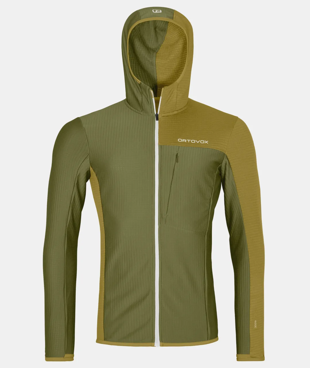 Store ORTOVOX FLEECE LIGHT GRID HOODED JKT M wildherbs
