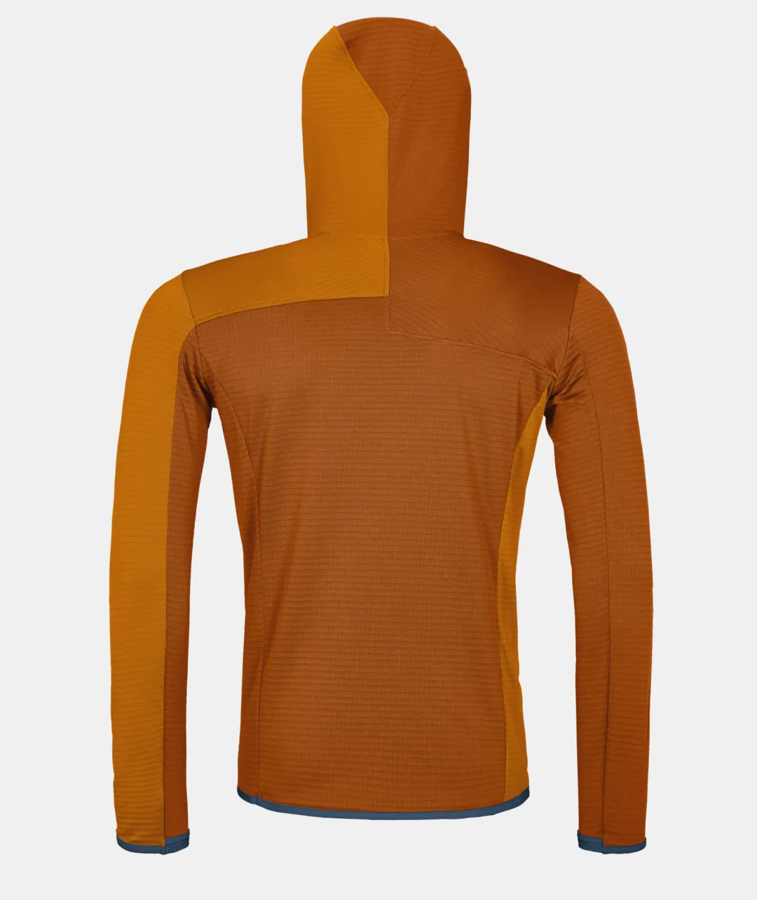 New ORTOVOX FLEECE LIGHT GRID HOODED JKT M bristlebrown