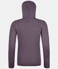Online ORTOVOX FLEECE LIGHT GRID ZN HOODY W wildberry