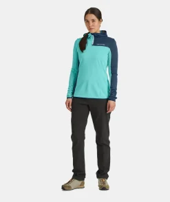 Clearance ORTOVOX FLEECE LIGHT GRID ZN HOODY W icewaterfall