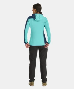 Clearance ORTOVOX FLEECE LIGHT GRID ZN HOODY W icewaterfall