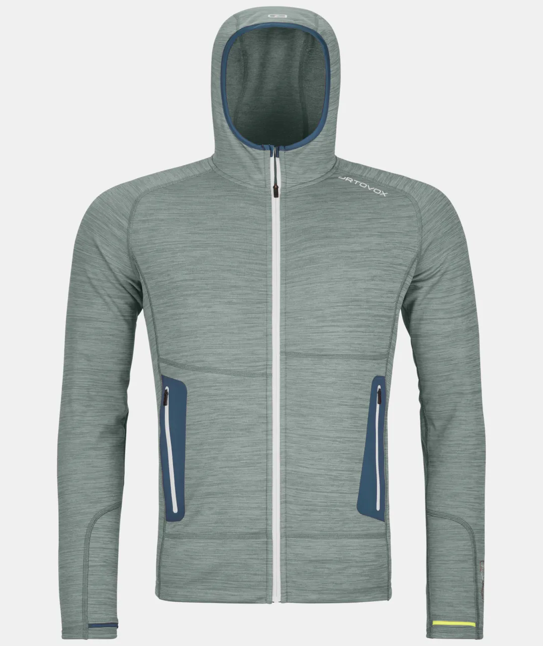 Cheap ORTOVOX FLEECE LIGHT HOODY M arcticgreyblend
