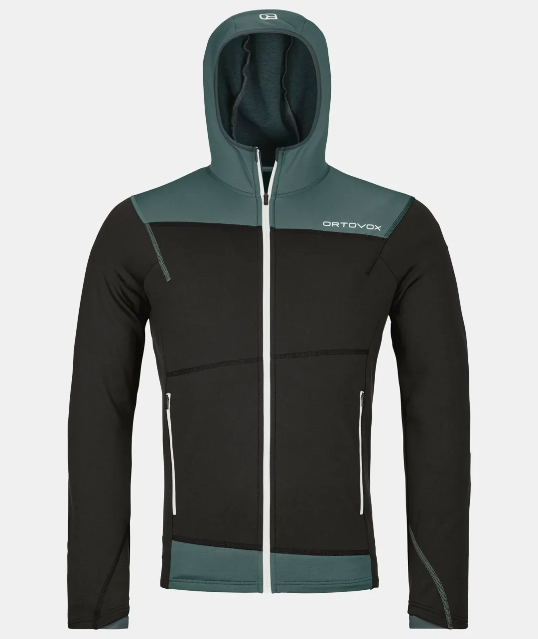 New ORTOVOX FLEECE LIGHT HOODY M blackraven