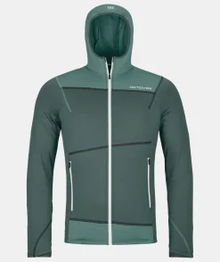 Clearance ORTOVOX FLEECE LIGHT HOODY M darkarcticgrey