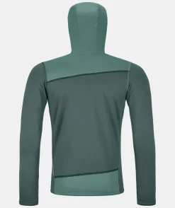 Clearance ORTOVOX FLEECE LIGHT HOODY M darkarcticgrey