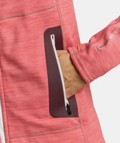Online ORTOVOX FLEECE LIGHT HOODY W wildroseblend