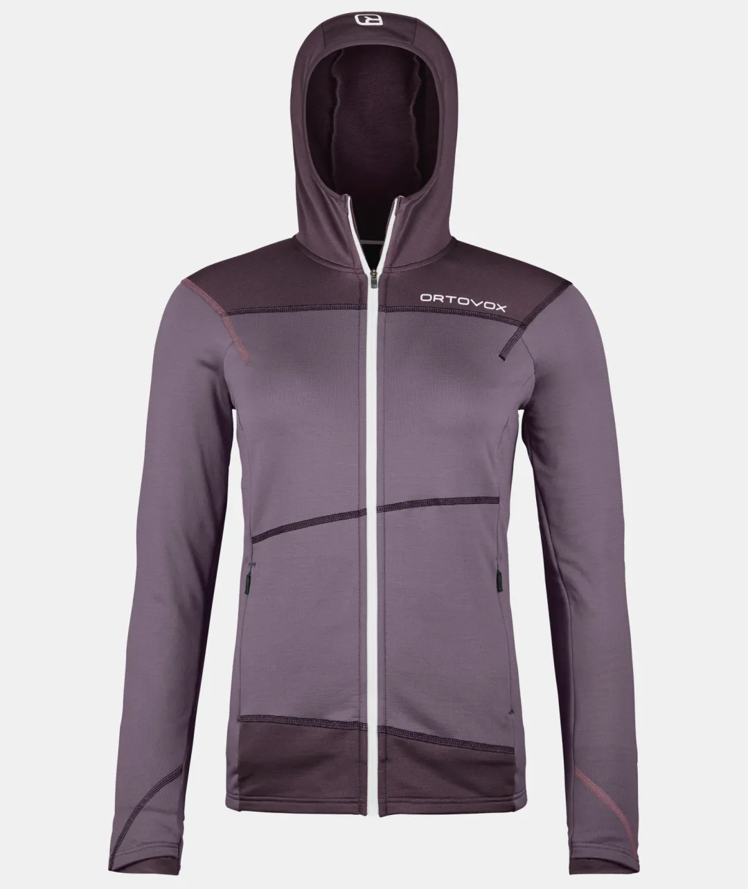 Discount ORTOVOX FLEECE LIGHT HOODY W wildberry