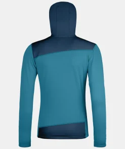 Best Sale ORTOVOX FLEECE LIGHT HOODY W mountainblue