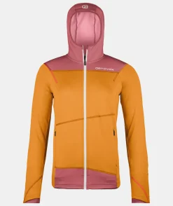Best ORTOVOX FLEECE LIGHT HOODY W autumnleaves