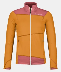 Discount ORTOVOX FLEECE LIGHT JACKET W autumnleaves