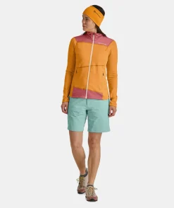 Discount ORTOVOX FLEECE LIGHT JACKET W autumnleaves