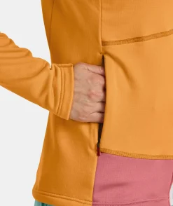 Outlet ORTOVOX FLEECE LIGHT JACKET W wabisabi