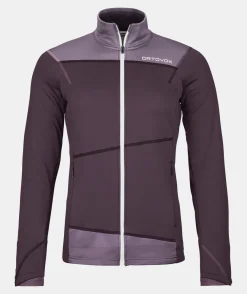 Clearance ORTOVOX FLEECE LIGHT JACKET W darkwildberry