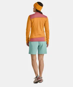 Discount ORTOVOX FLEECE LIGHT JACKET W mountainblue